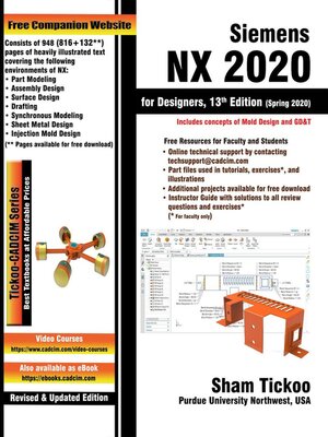 cover image of Siemens NX 2020 for Designers